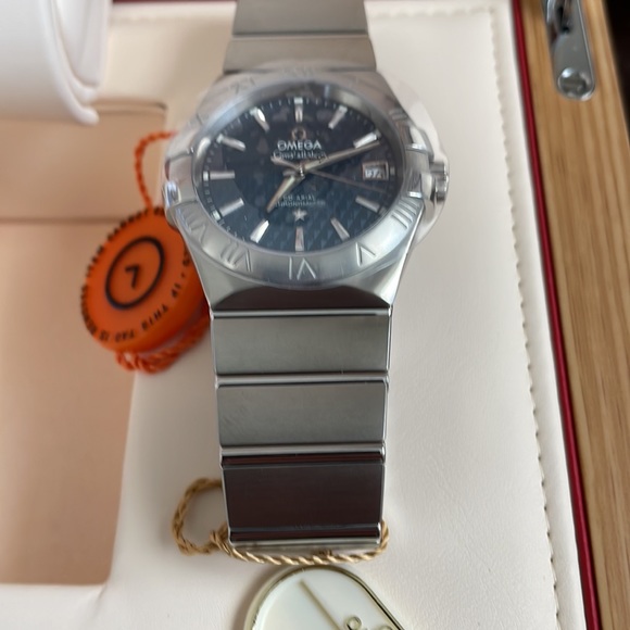 Constellation Co-Axial Automatic Blue Dial Watch 12310352003002 - Picture 3 of 9